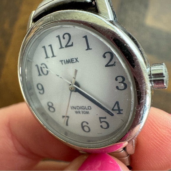 Timex Silver Stretch Band Watch - Picture 5 of 6